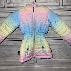 Limited Too Multicolor Puffer Jacket for Kids
